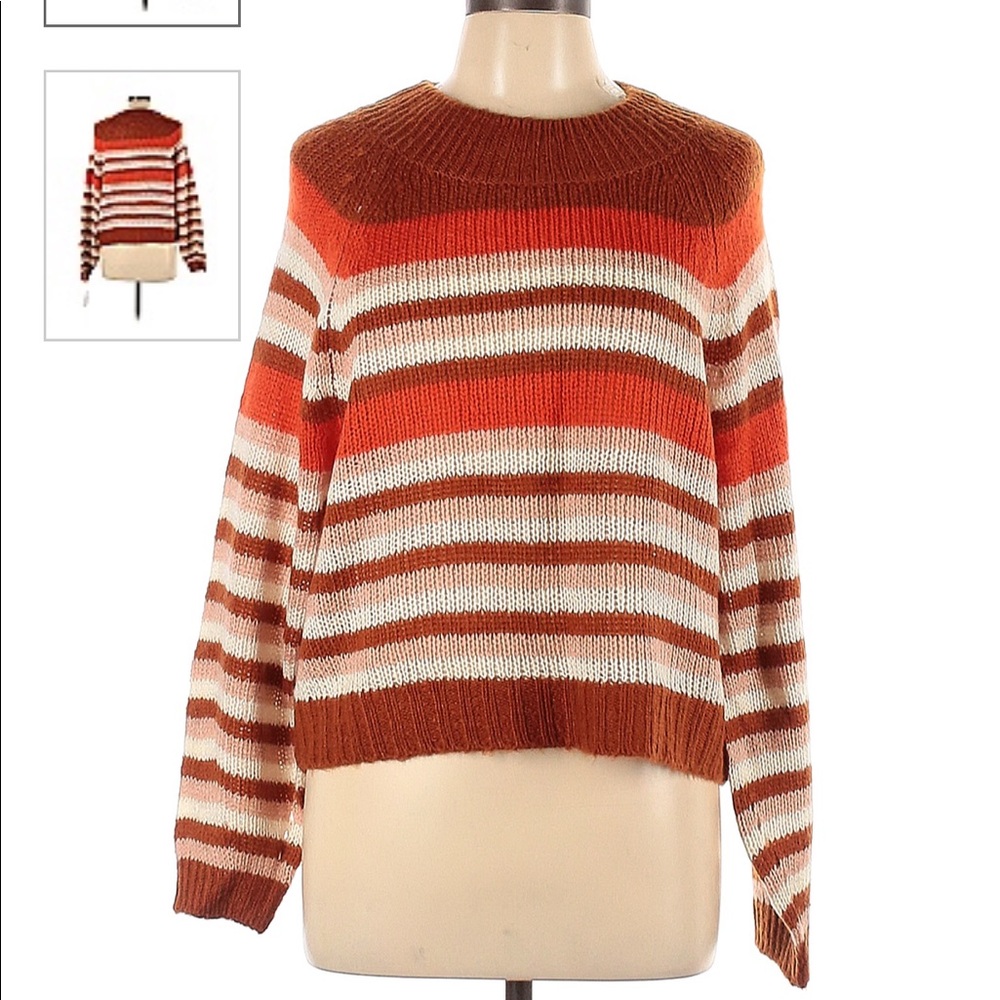Stripped Crewneck Sweater